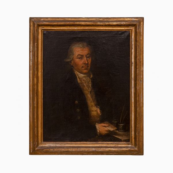  "Ritratto nobiluomo con calamaio"