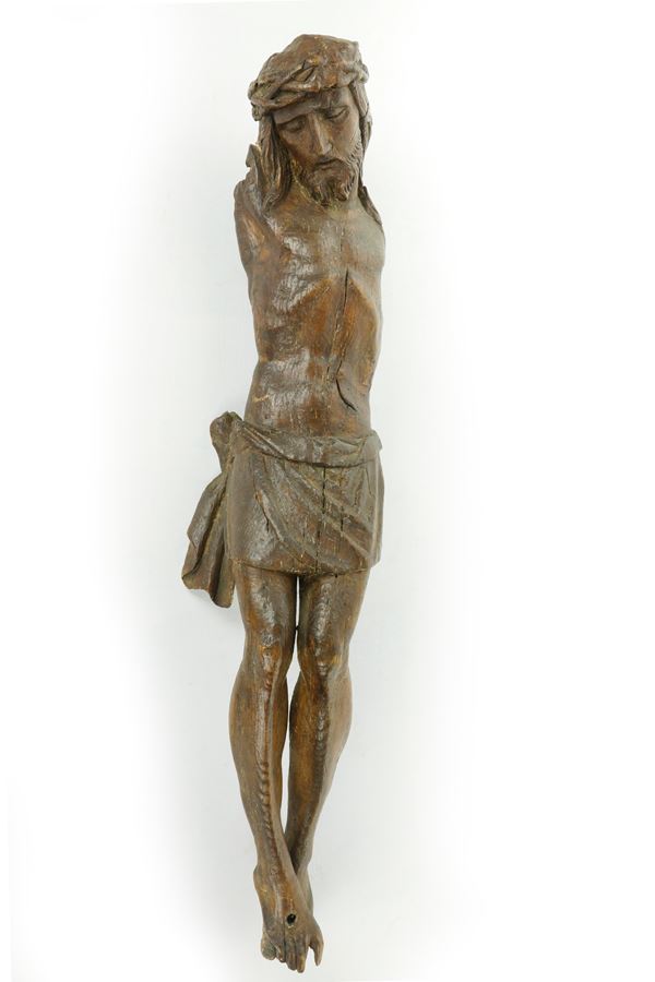 SCULTURA DI CRISTO LIGNEO XVI SECOLO