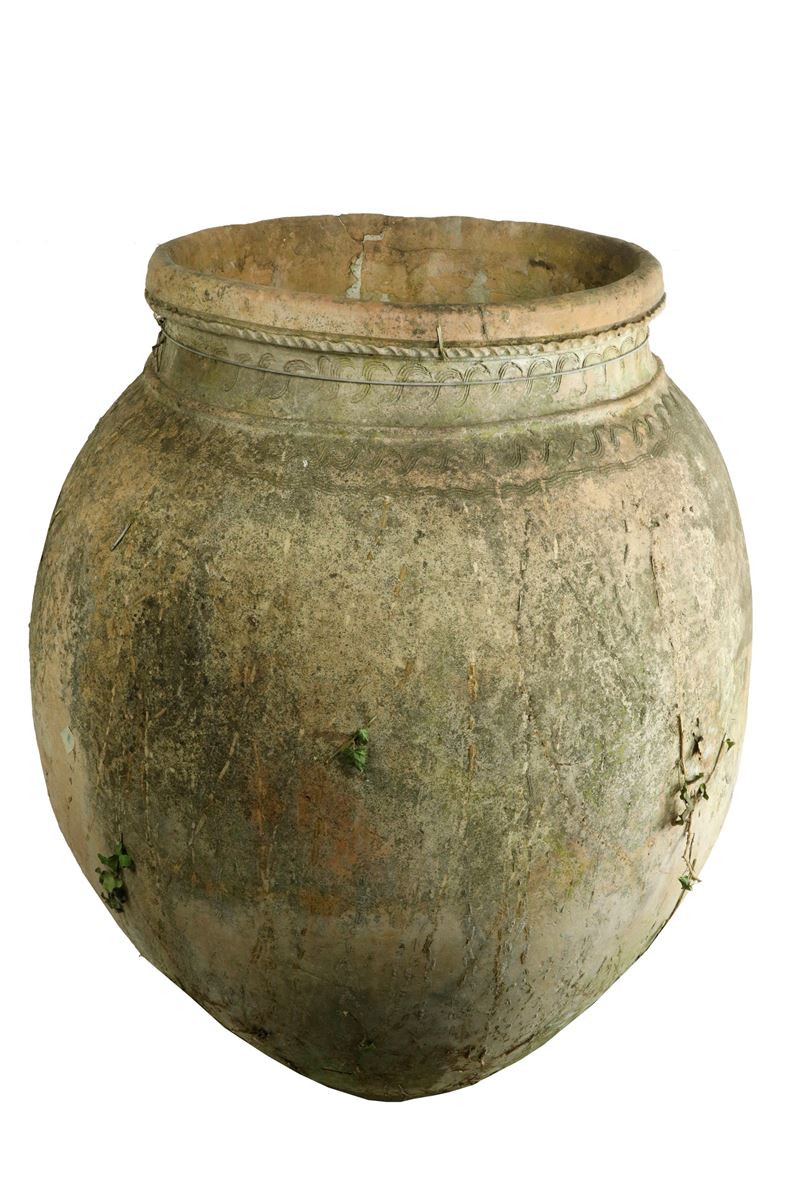 GRANDE ORCIO IN TERRACOTTA