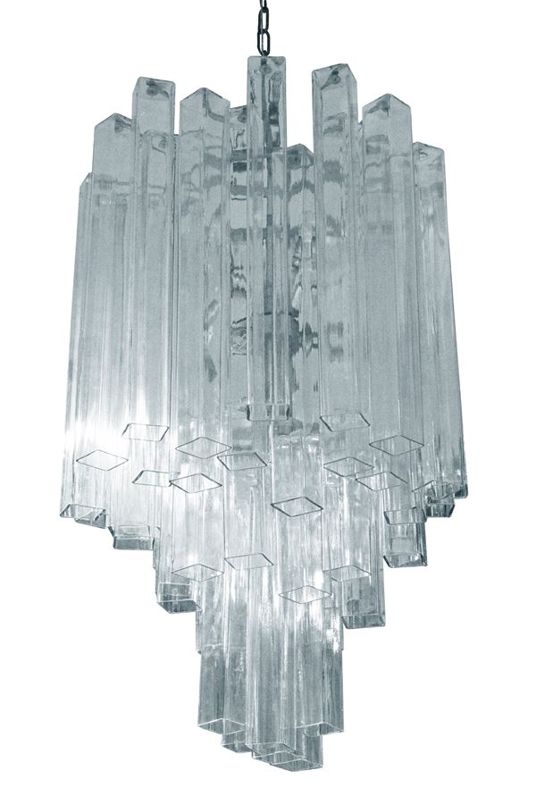 Venini - Lampada a sospensione, produzione Venini - Murano