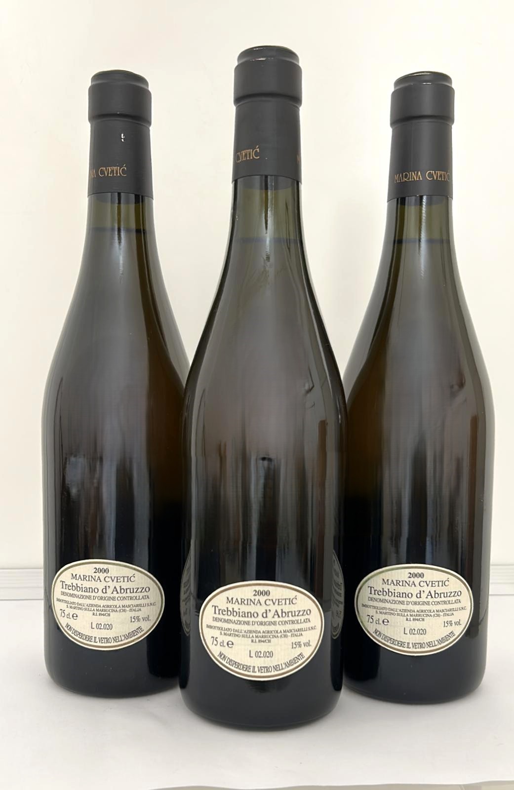 Gruppo di 3 Bott. MASCIARELLI 1999