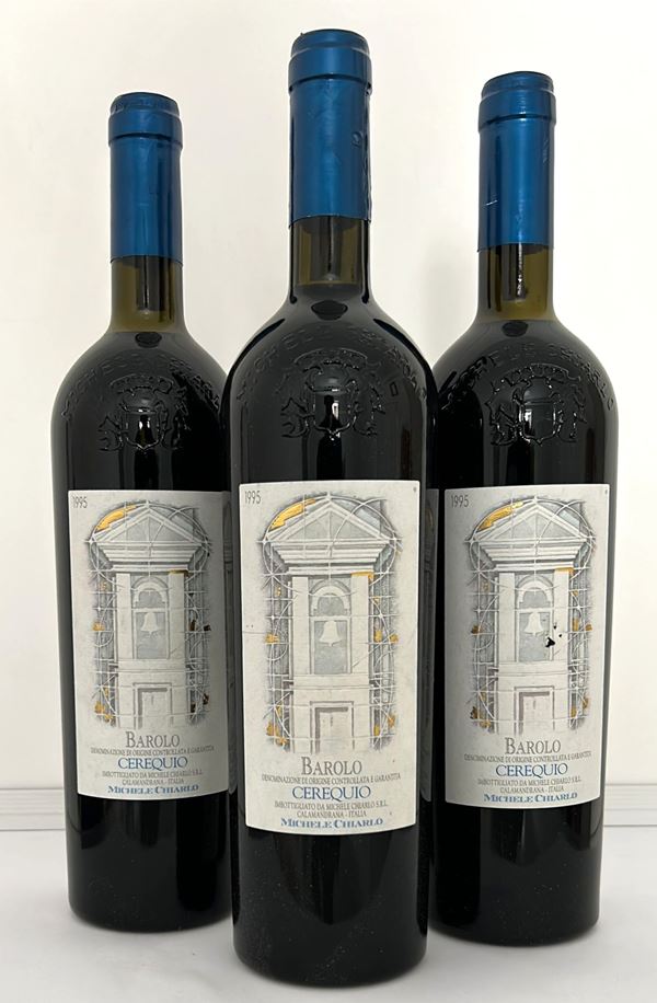 Gruppo di 3 bott. MICHELE CHIARLO 1995