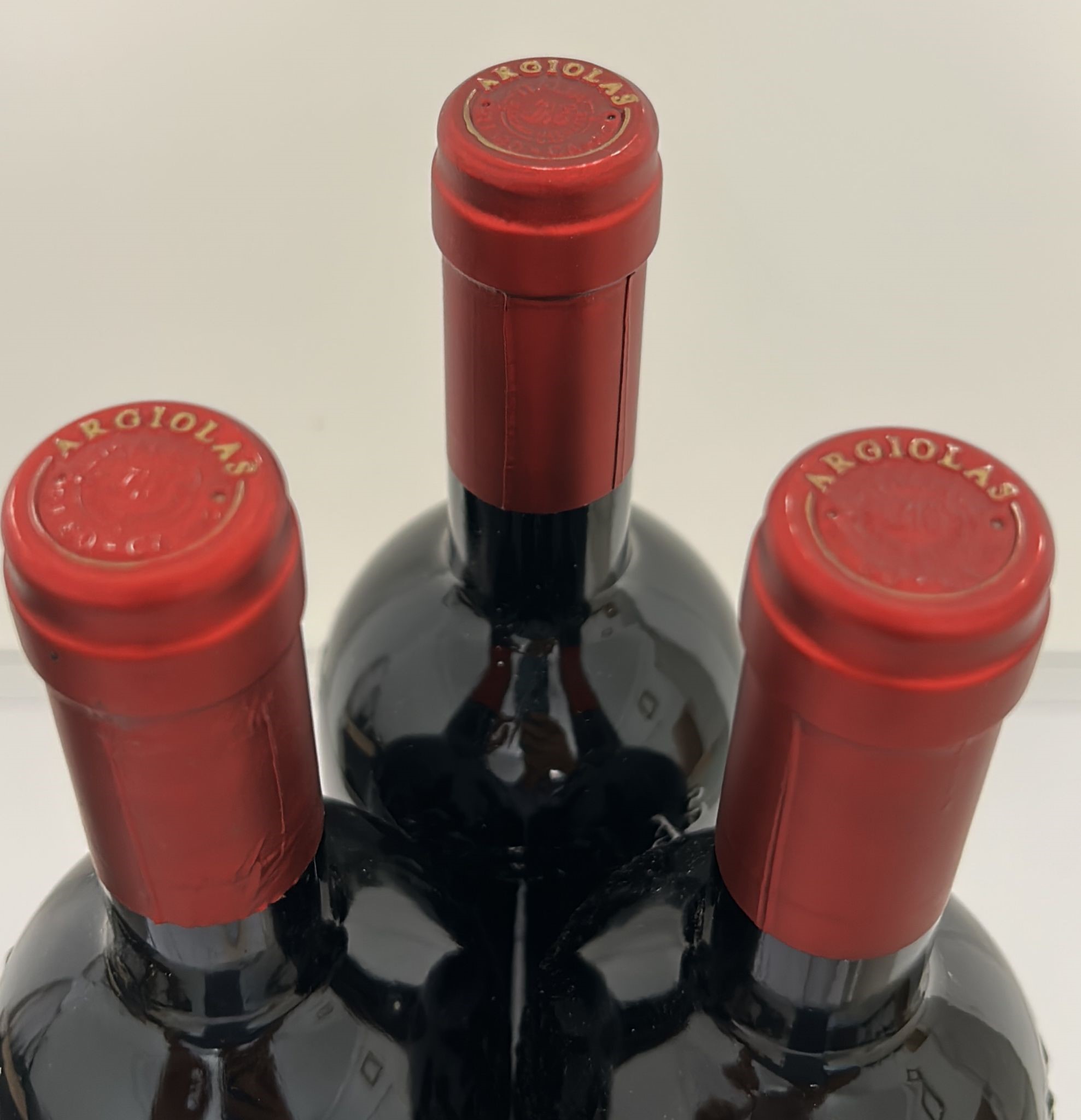 Gruppo di 3 Bott. TURRIGA 1998 ARGIOLAS