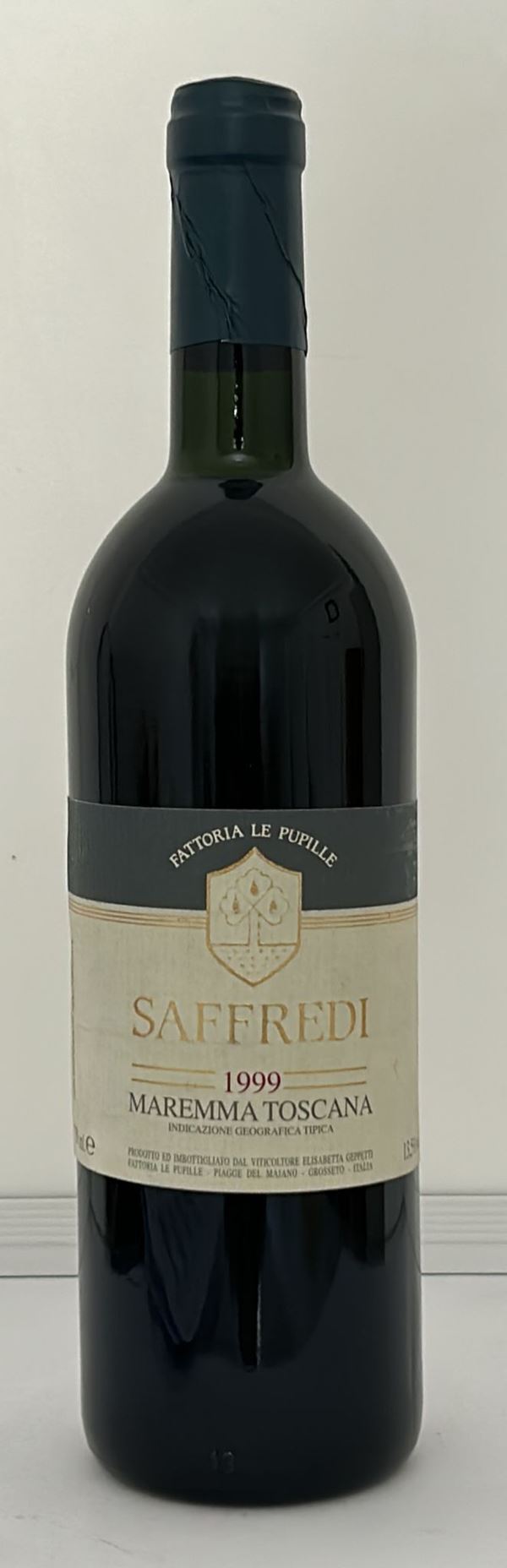 SAFFREDI 1999  - Asta ASTA DI VINI PREGIATI E DISTILLATI - Gliubich Casa d'Aste