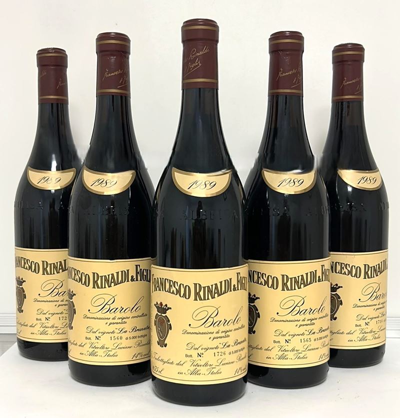 FRANCESCO RINALDI & FIGLI BAROLO 1989