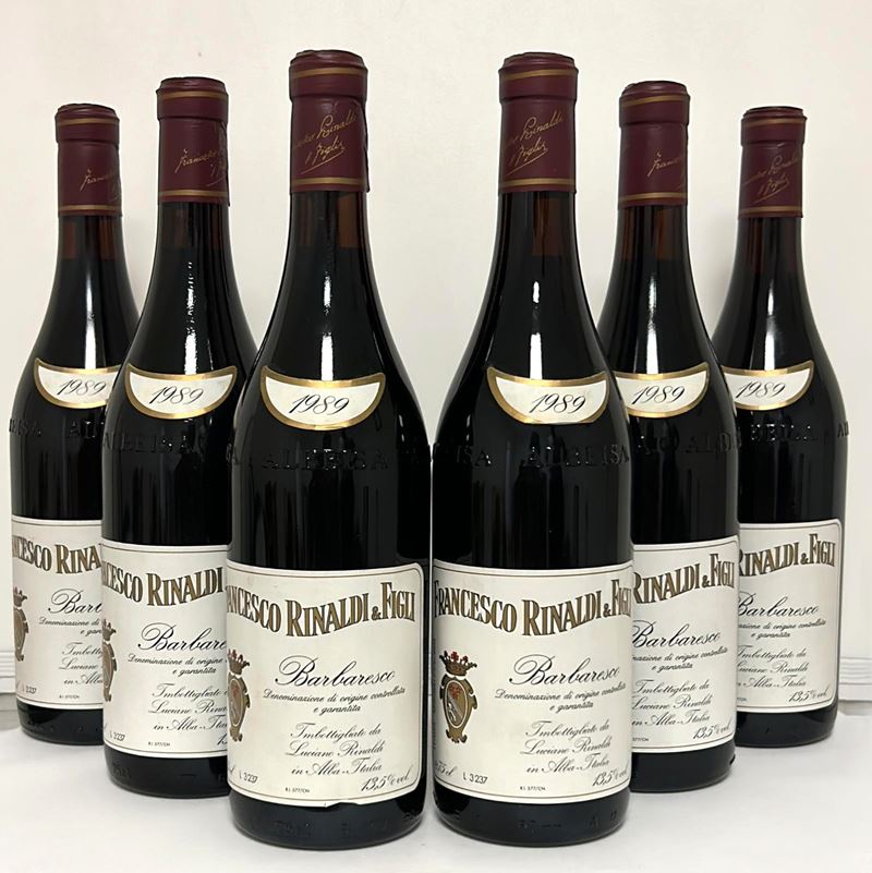 FRANCESCO RINALDI & FIGLI BARBARESCO 1989