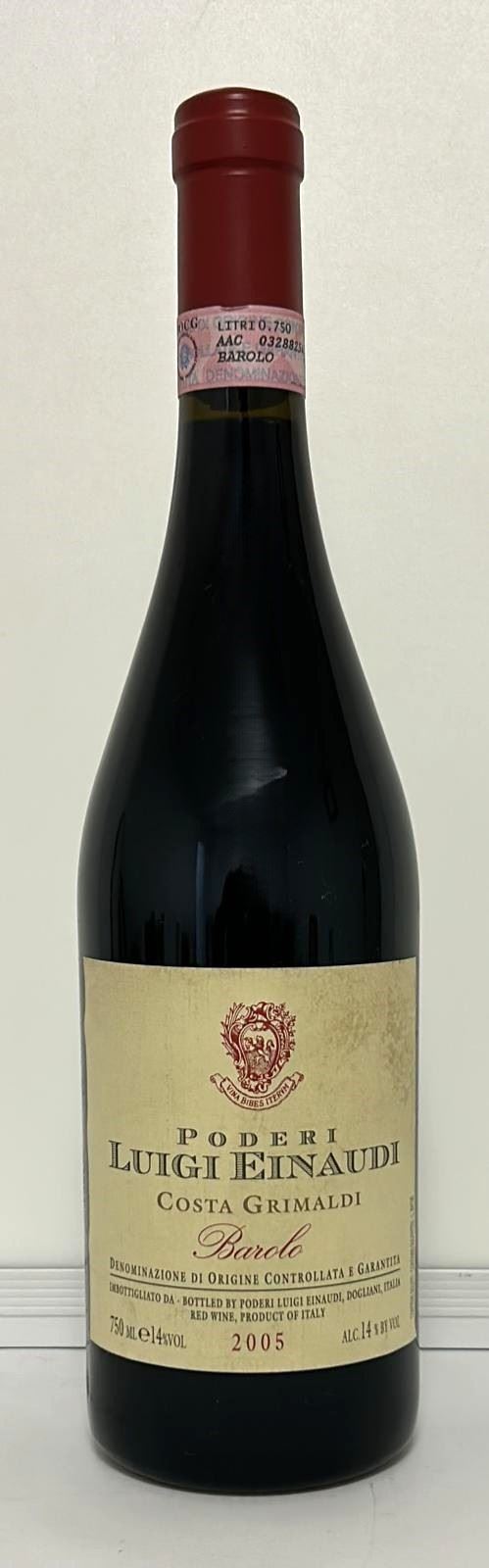 PODERI EINAUDI    BAROLO 2005