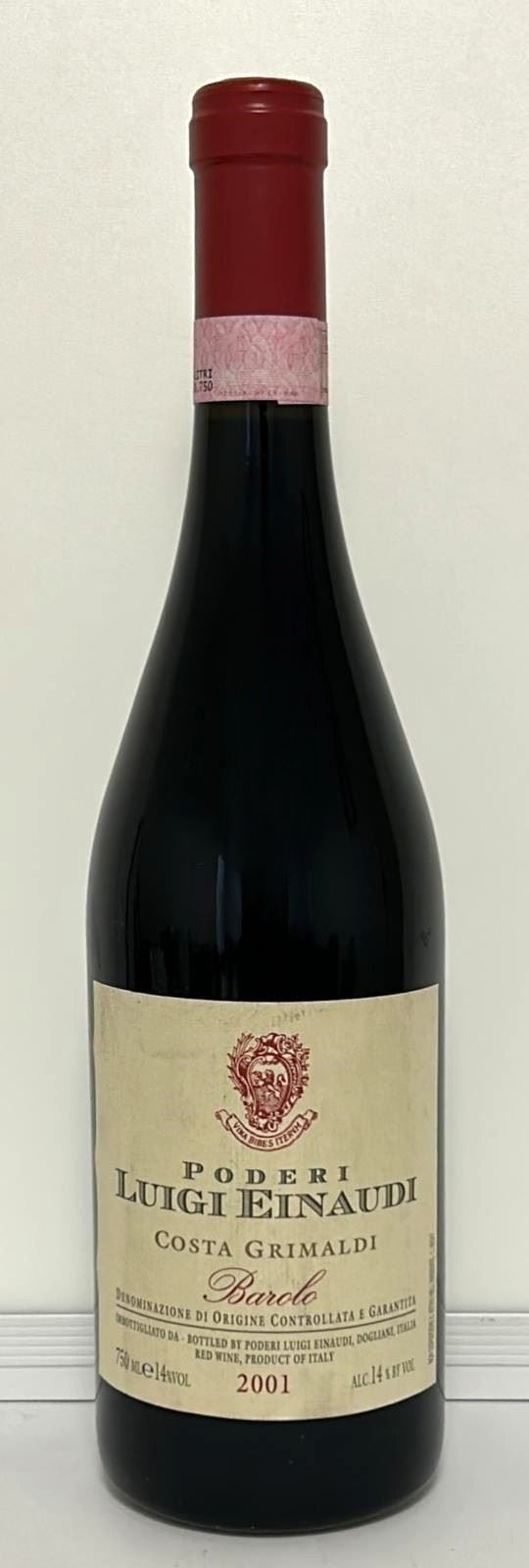 PODERI EINAUDI    BAROLO 2001