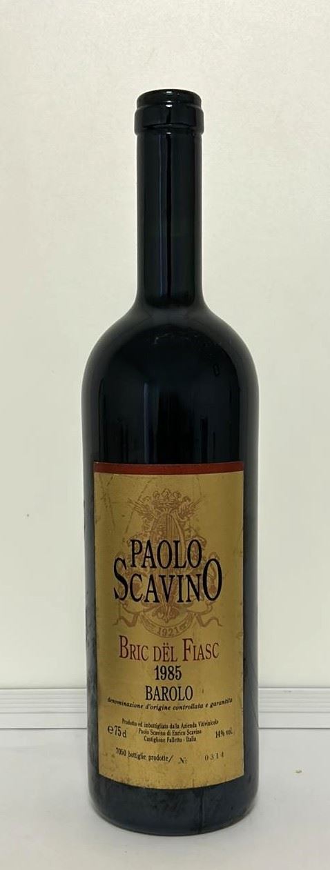 PAOLO SCAVINO BAROLO 1985