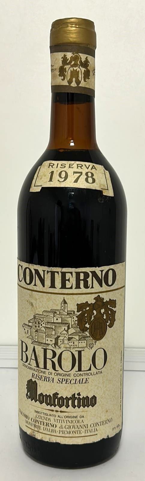 CONTERNO   BAROLO 1978