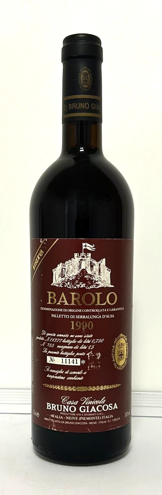 BRUNO GIACOSA   BAROLO 1990