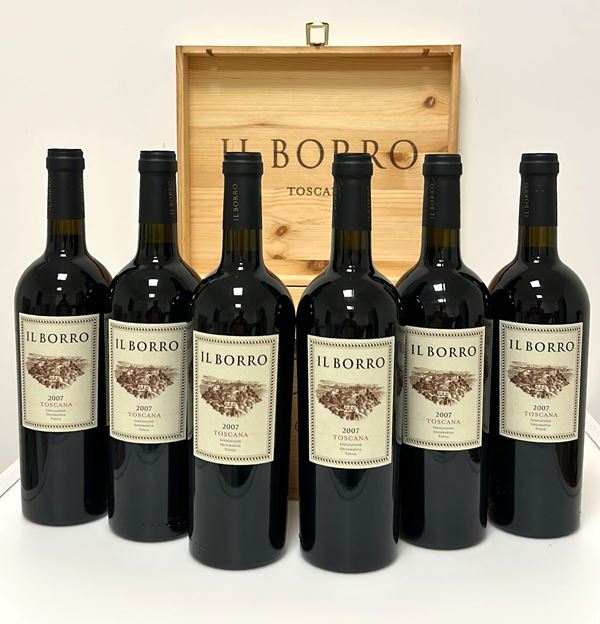 GRUPPO DI 6 BOTT. IL BORRO 2007