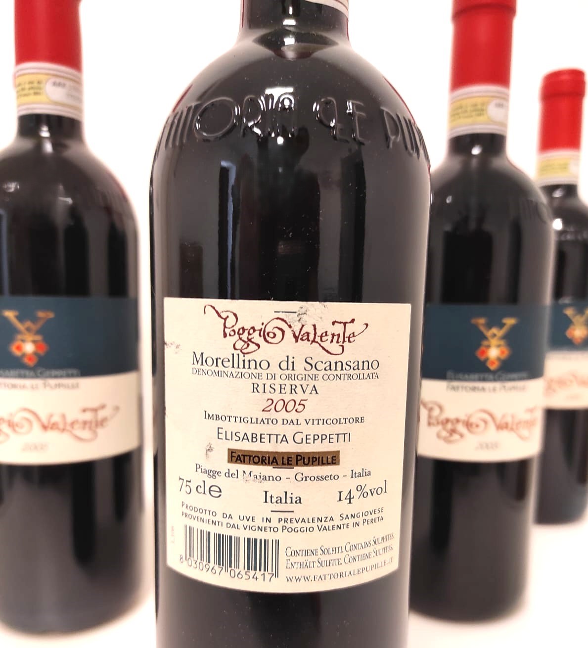 GRUPPO DI 6 BOTT. POGGIO VALENTE 2005