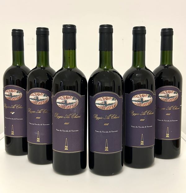 GRUPPO DI 6 BOTT. DI POGGIO AI CHIARI 1995