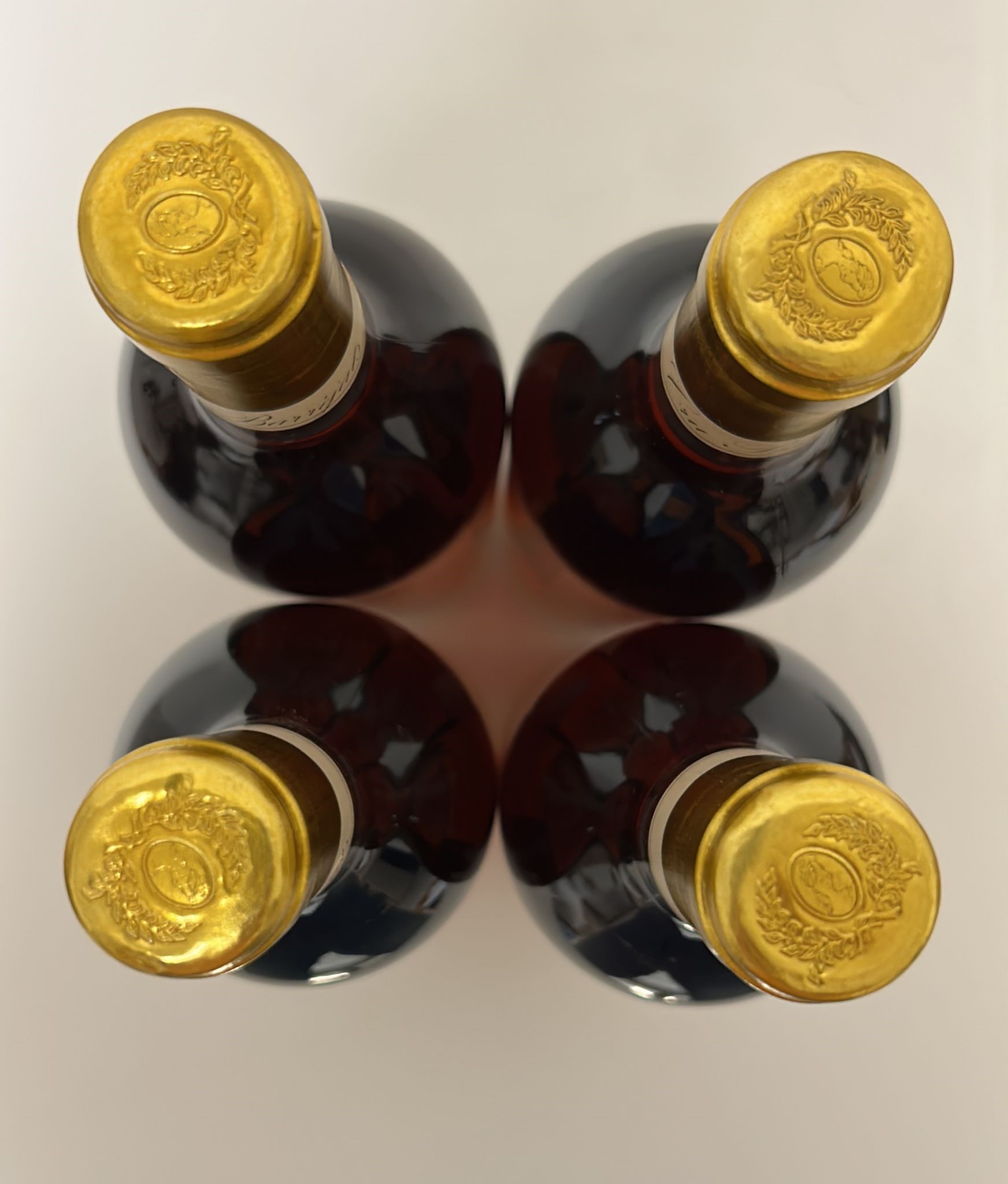 GRUPPO DI 4 BOTT. DI SAUTERNES CRU BARREJATS 1992