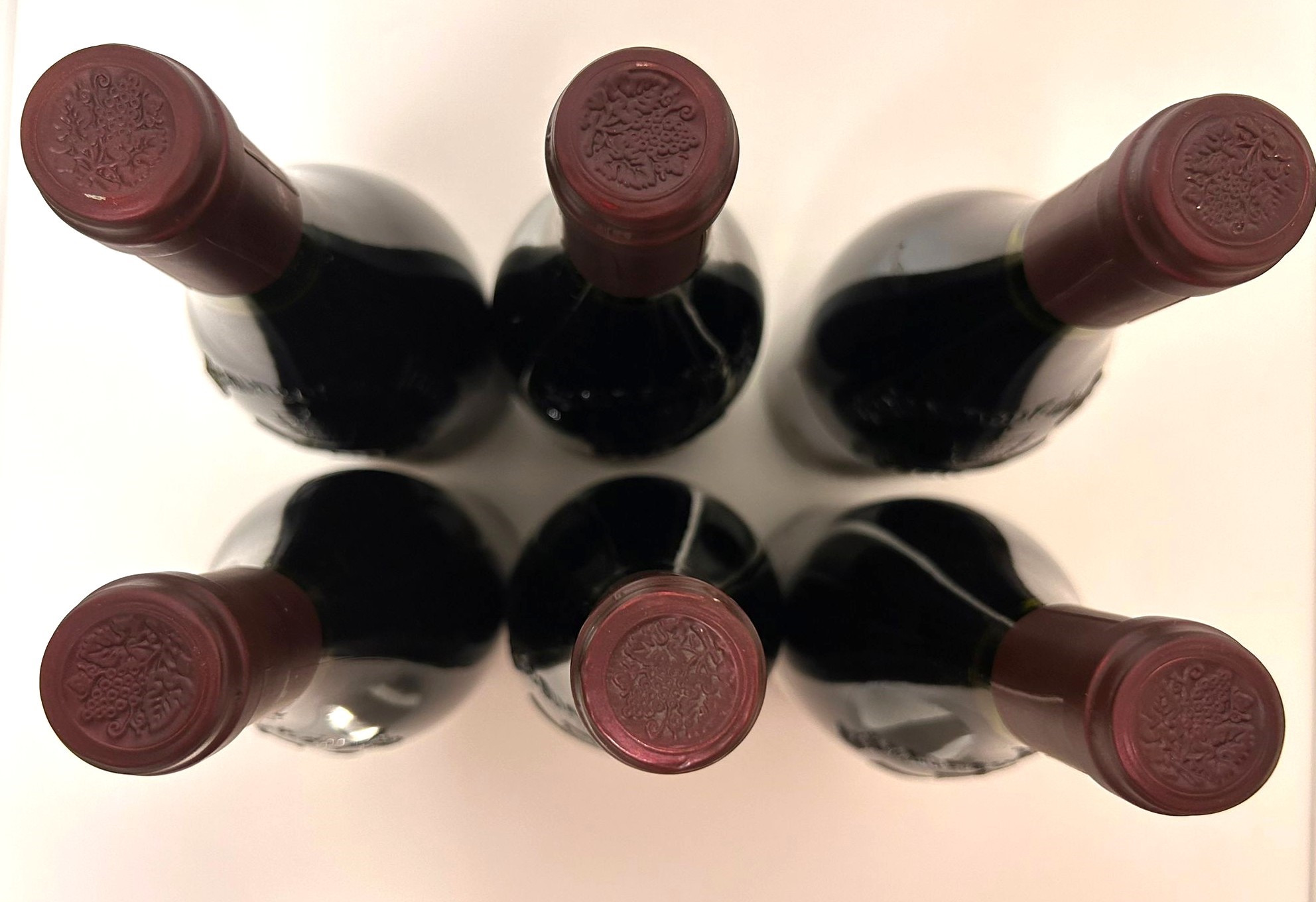 GRUPPO DI 6 BOTT. DI CHATEAUNEUF DU PAPE VIEILLES VIGNES 2000