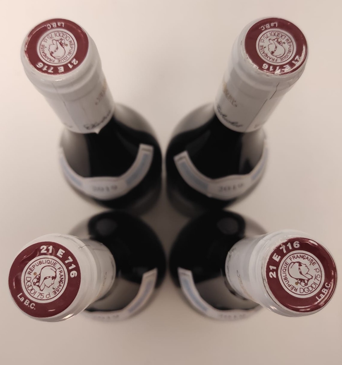 GRUPPO DI 4 BOTT. DI PINOT NOIR CHATEAU T. 2019