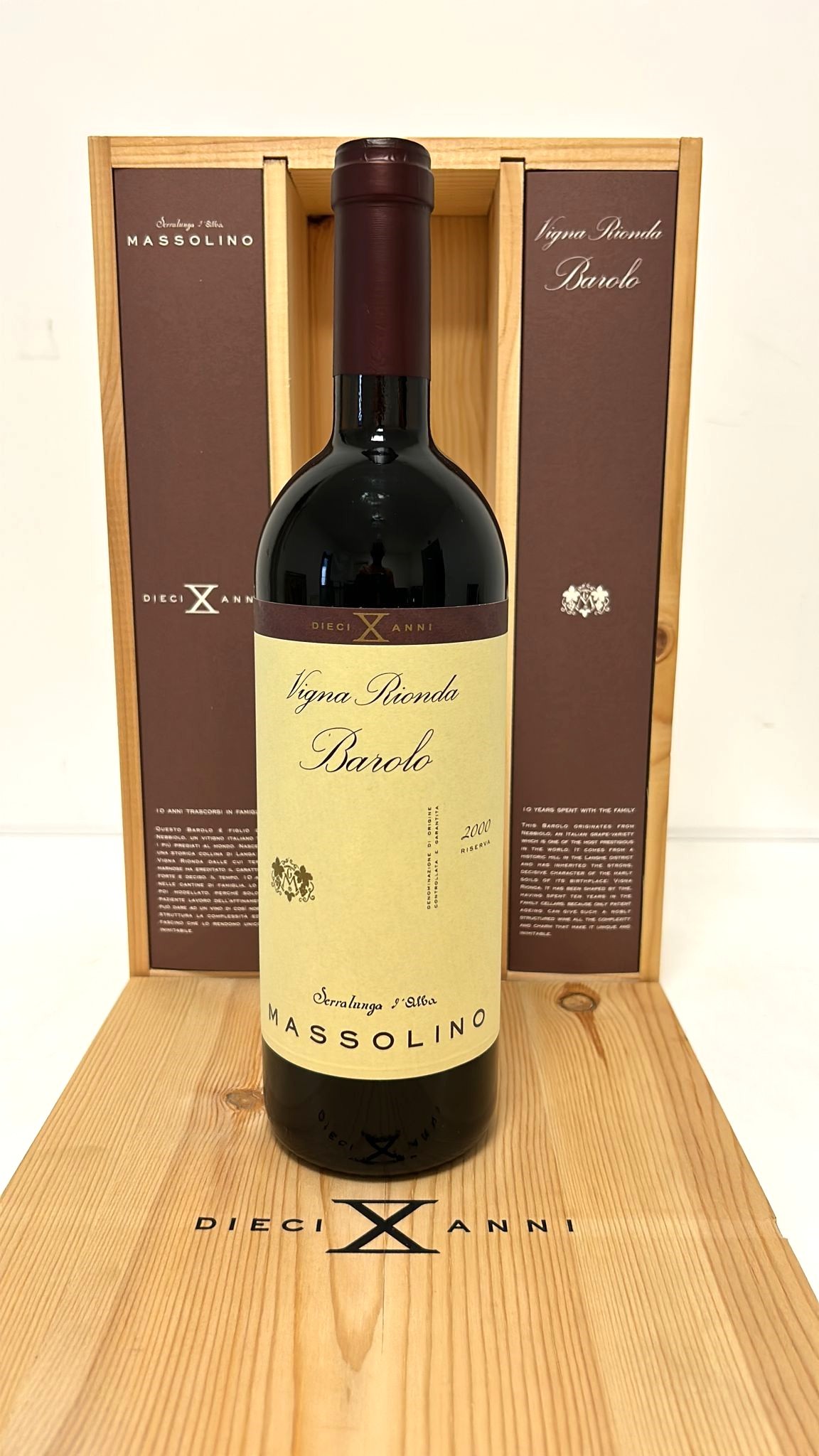 MASSOLINO BAROLO RISERVA 10 ANNI