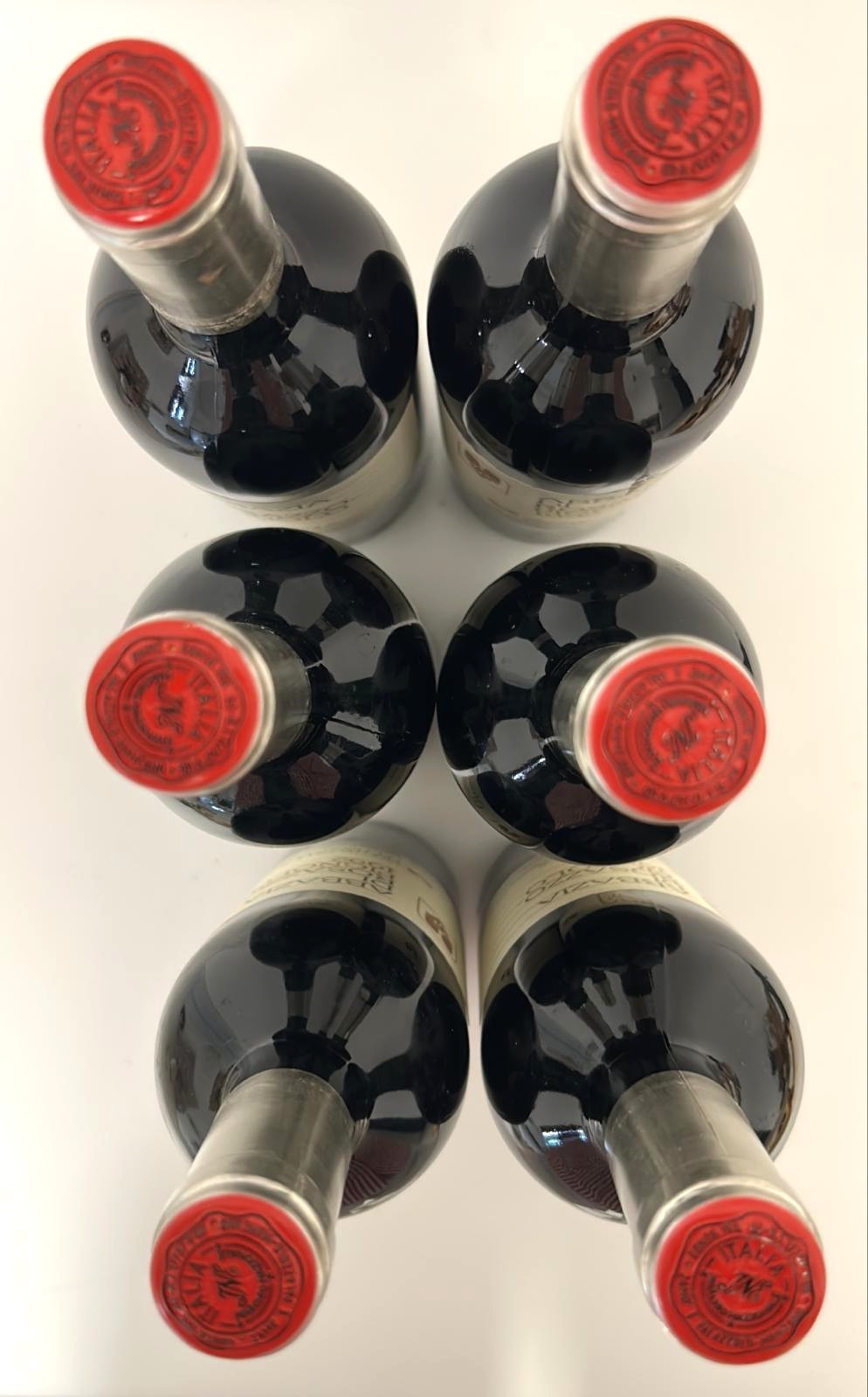 GRUPPO DI 6 BOTT. DI ABBAZIA ROSAZZO PIGNOLO 1992