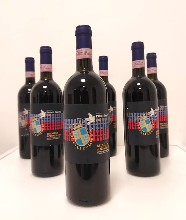 GRUPPO DI 6 BOTT. DI BRUNELLO PRIME DONNE COCOMBINI 2006