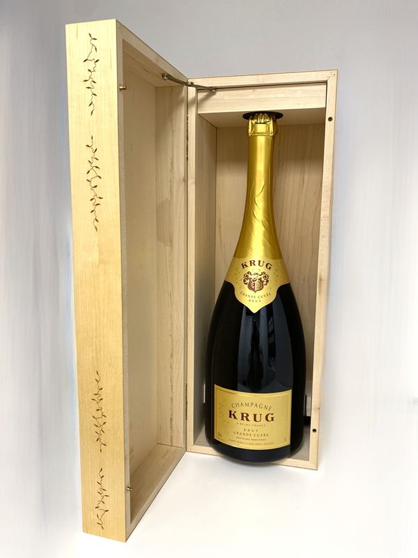 CHAMPAGNE KRUG GRAND CUVÉE JEROBOAM "FOGLIOLINE"
