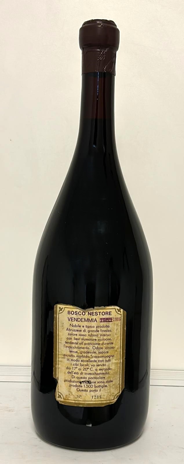 GRANDE FORMATO -MONTEPULCIANO-BOSCO NESTORE 1986