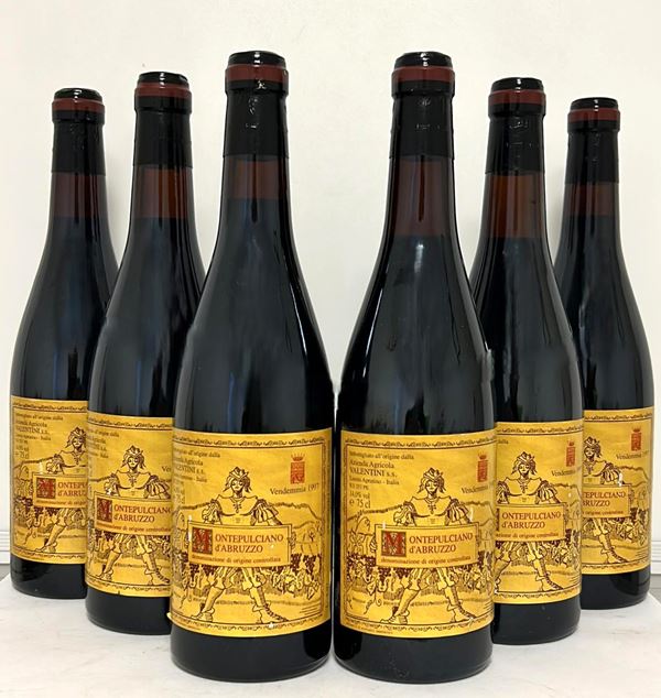 GRUPPO DI 6 BOTT. VALENTINI 1997