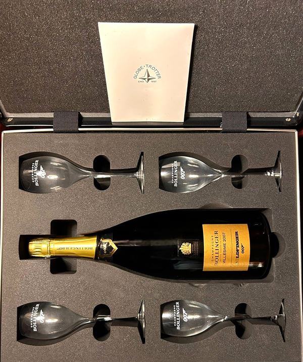 CHAMPAGNE MAGNUM IN COFANETTO COMMEMORATIVO BOLLINGER "007"