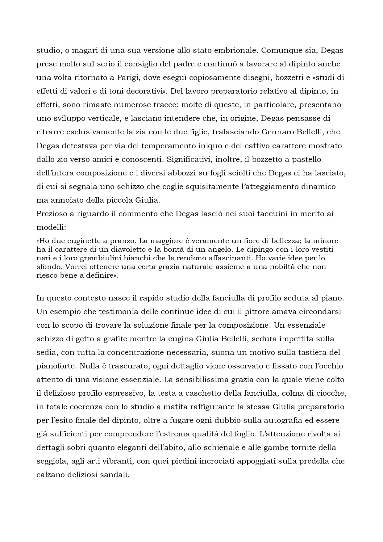 Giulia Bellelli al piano