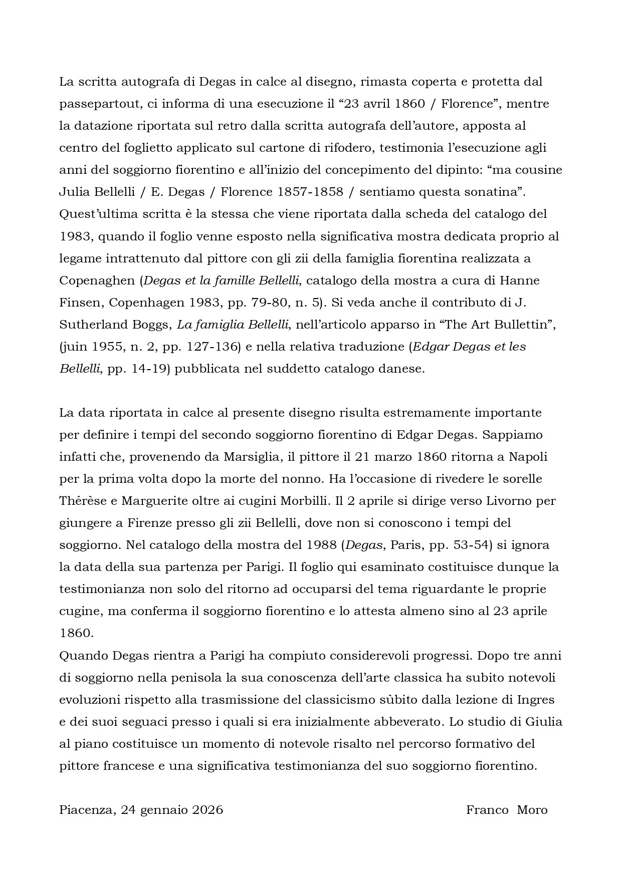 Giulia Bellelli al piano