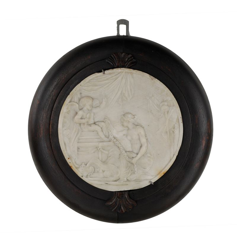 Altorilievo "Cupido e Venere"