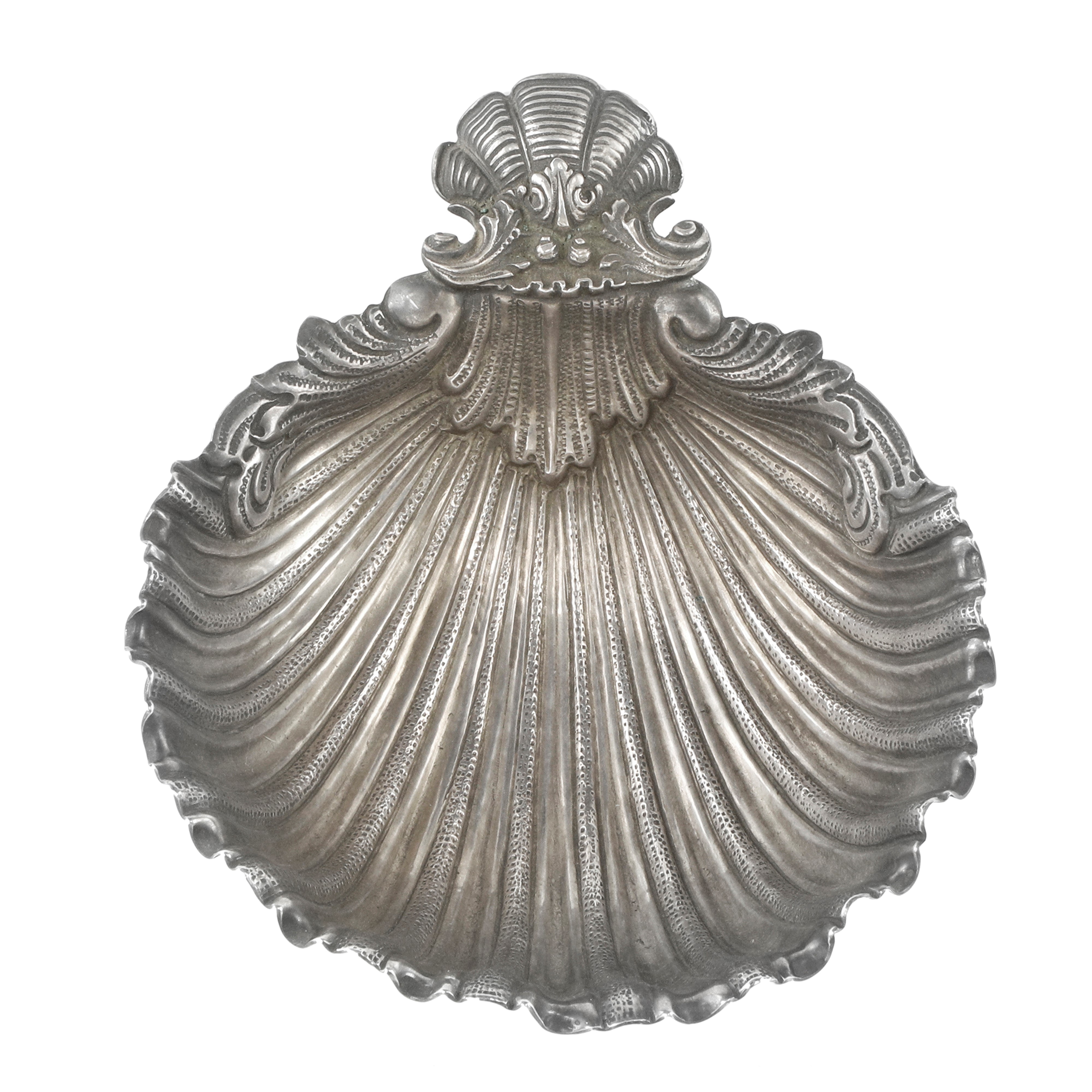 Coppa in Argento 925, forma di conchiglia
