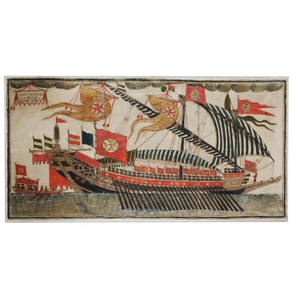 Ammiraglia "Capitania" - acquerello su carta