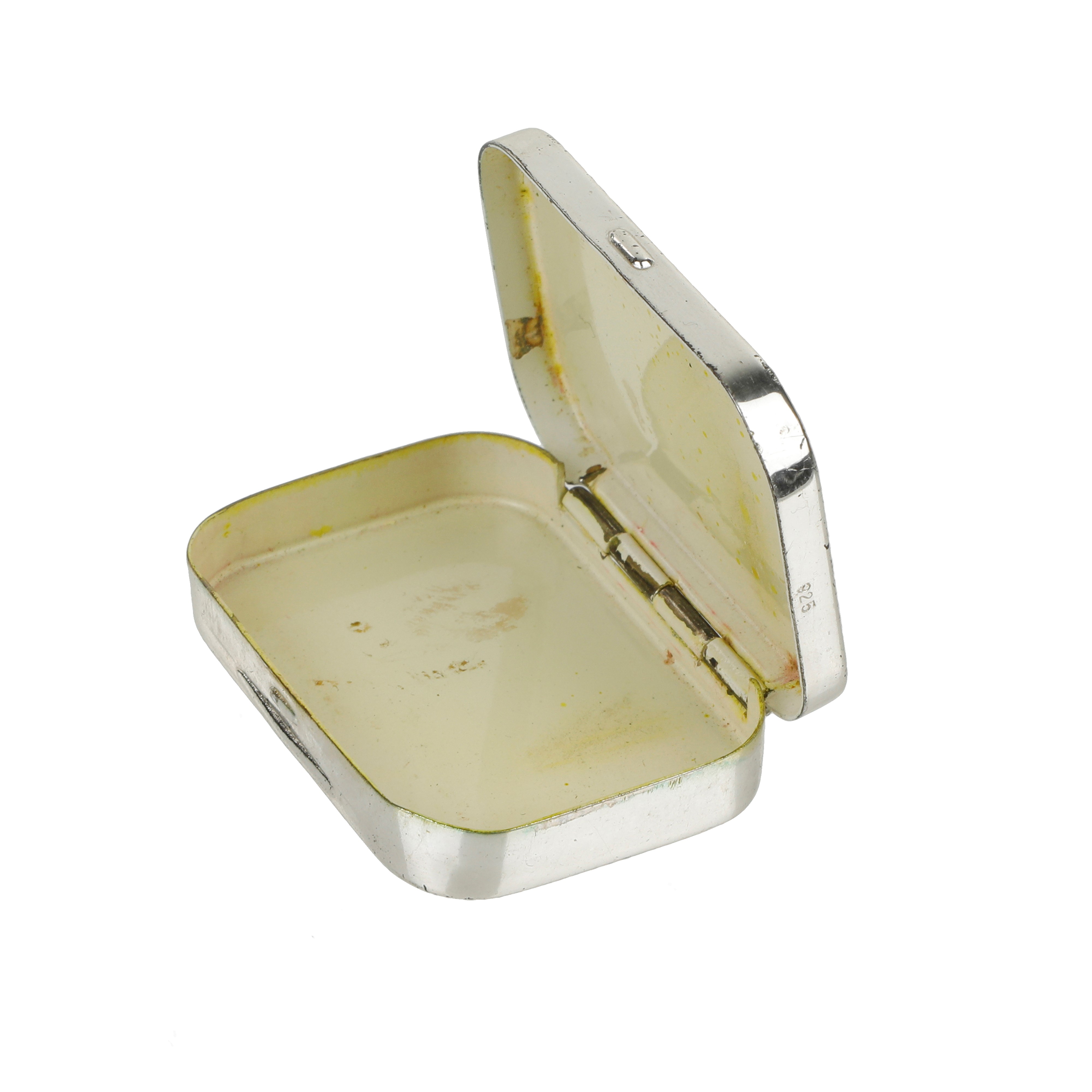 Portapillole, Argento 925, cm 0,7 x 4,5 x 3