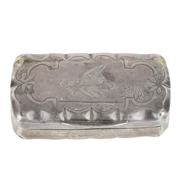 Portapillole in Argento 800 