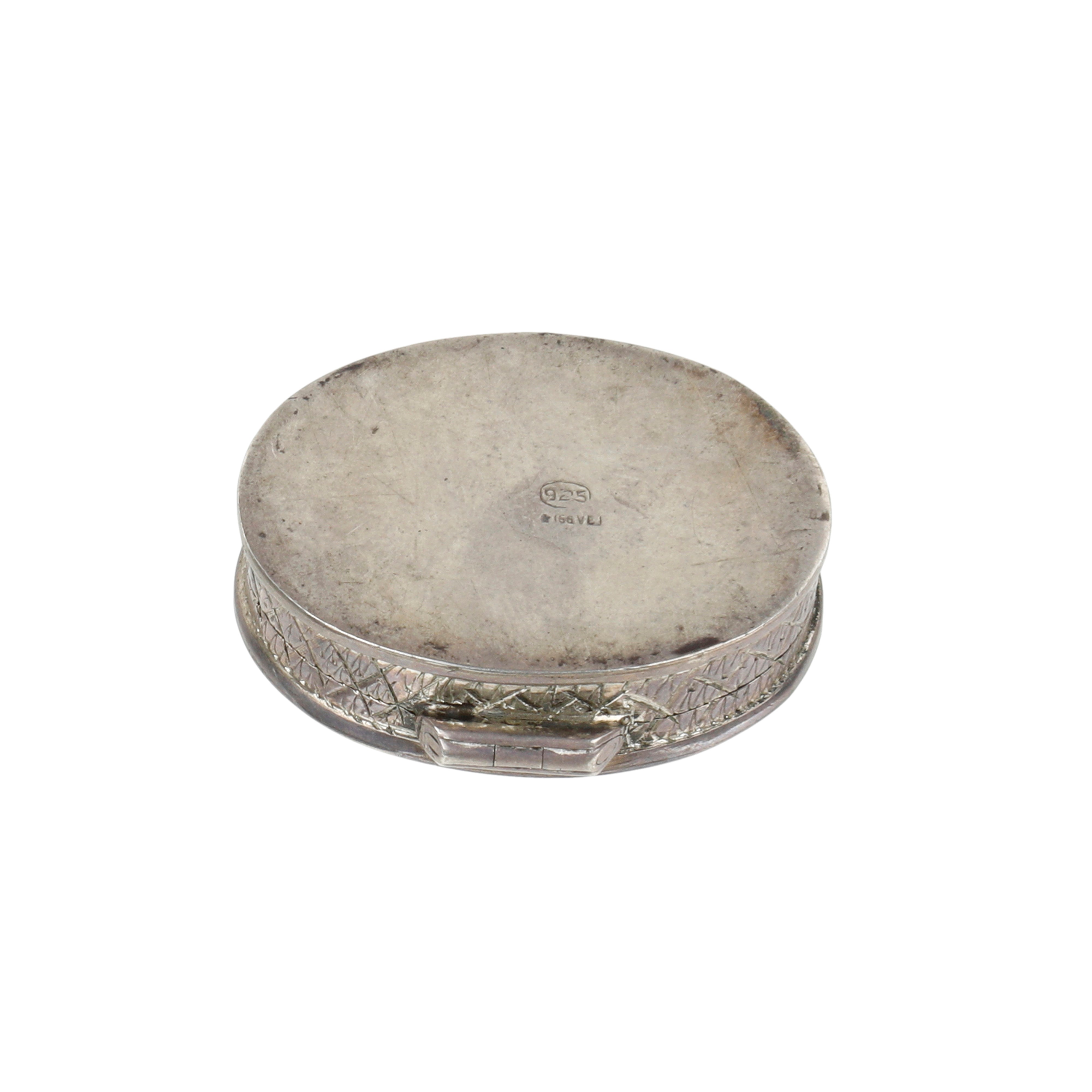 Portapillole in Argento 925, cm 1,0 x 3,0 x 2,4