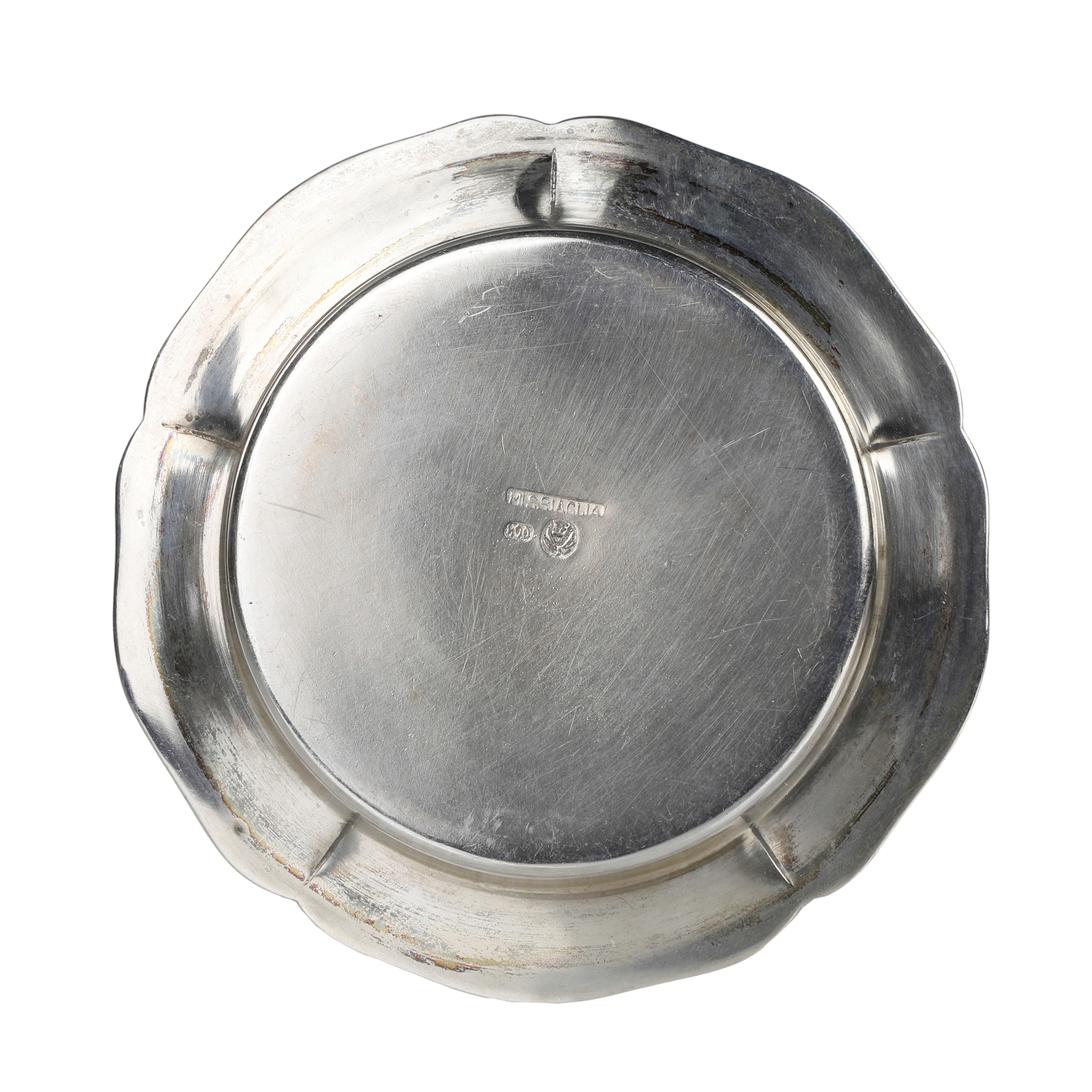 Missiaglia, Piattino in argento 800