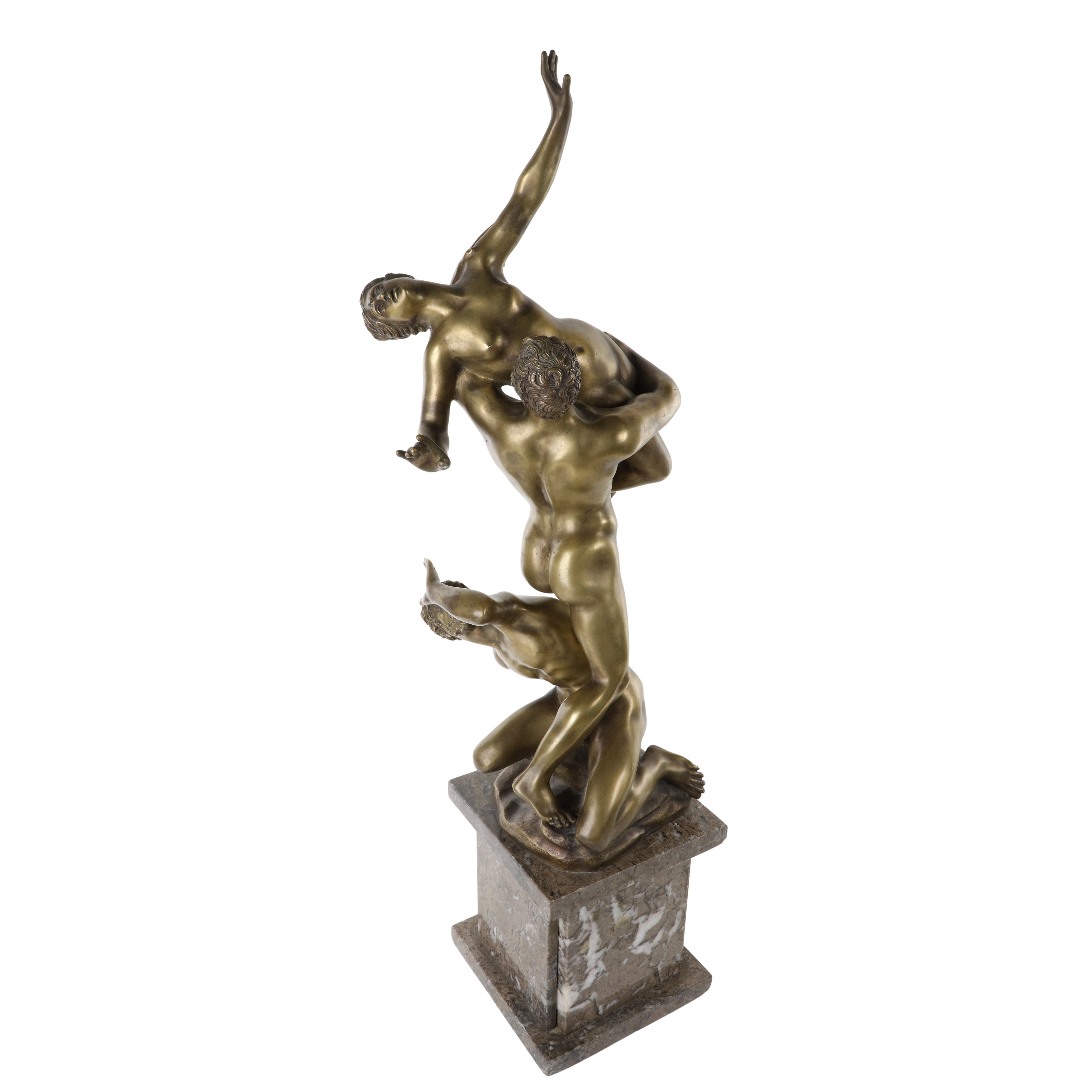 Scultura in bronzo "Ratto delle Sabine"
