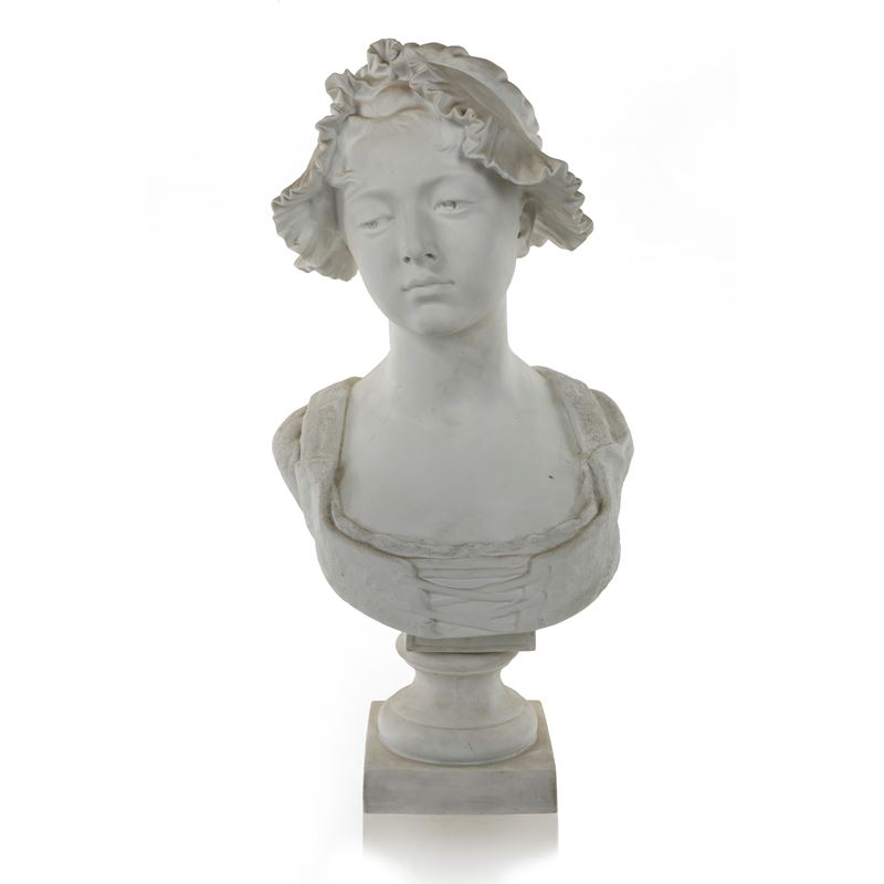 Mezzobusto di popolana - Francia