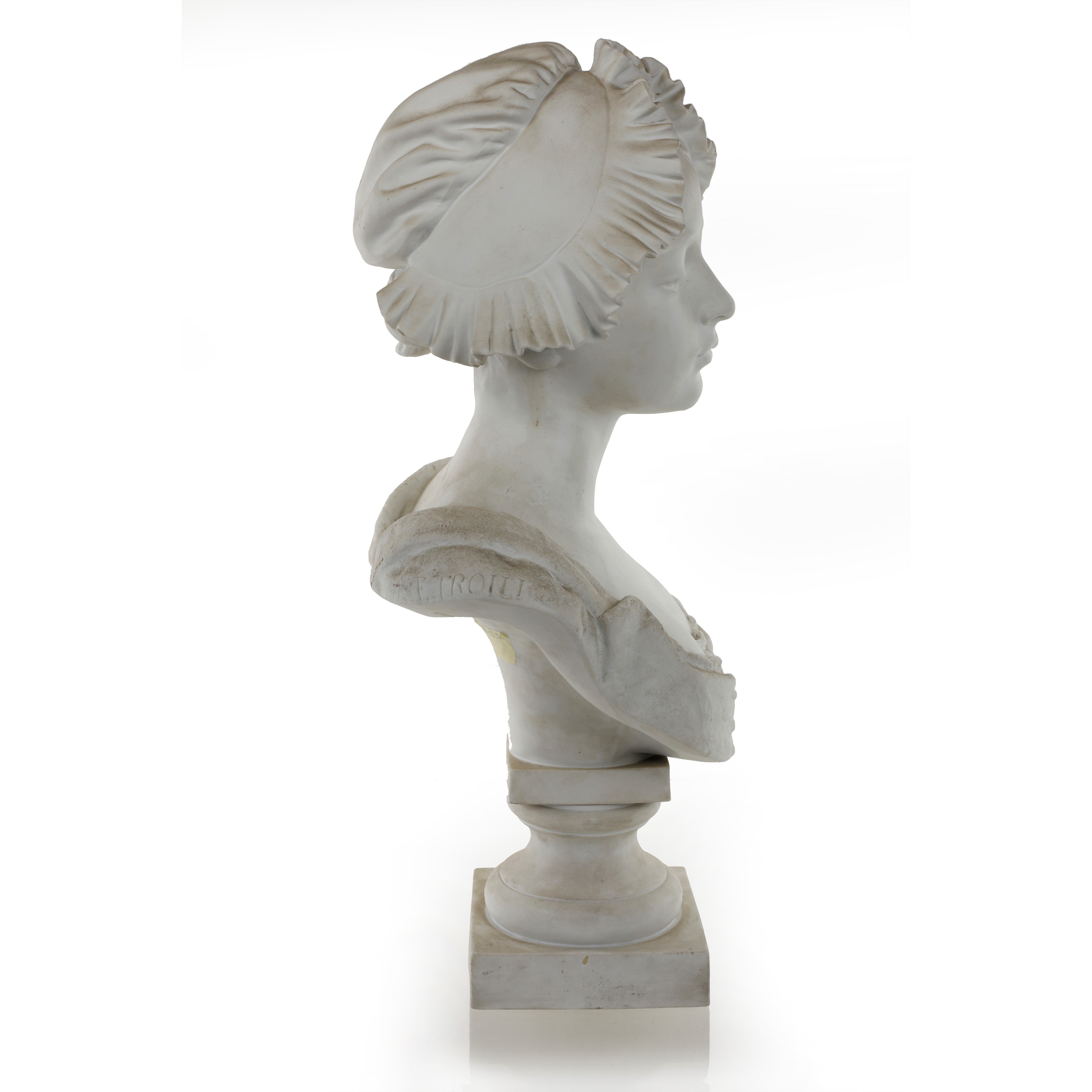 Mezzobusto di popolana - Francia