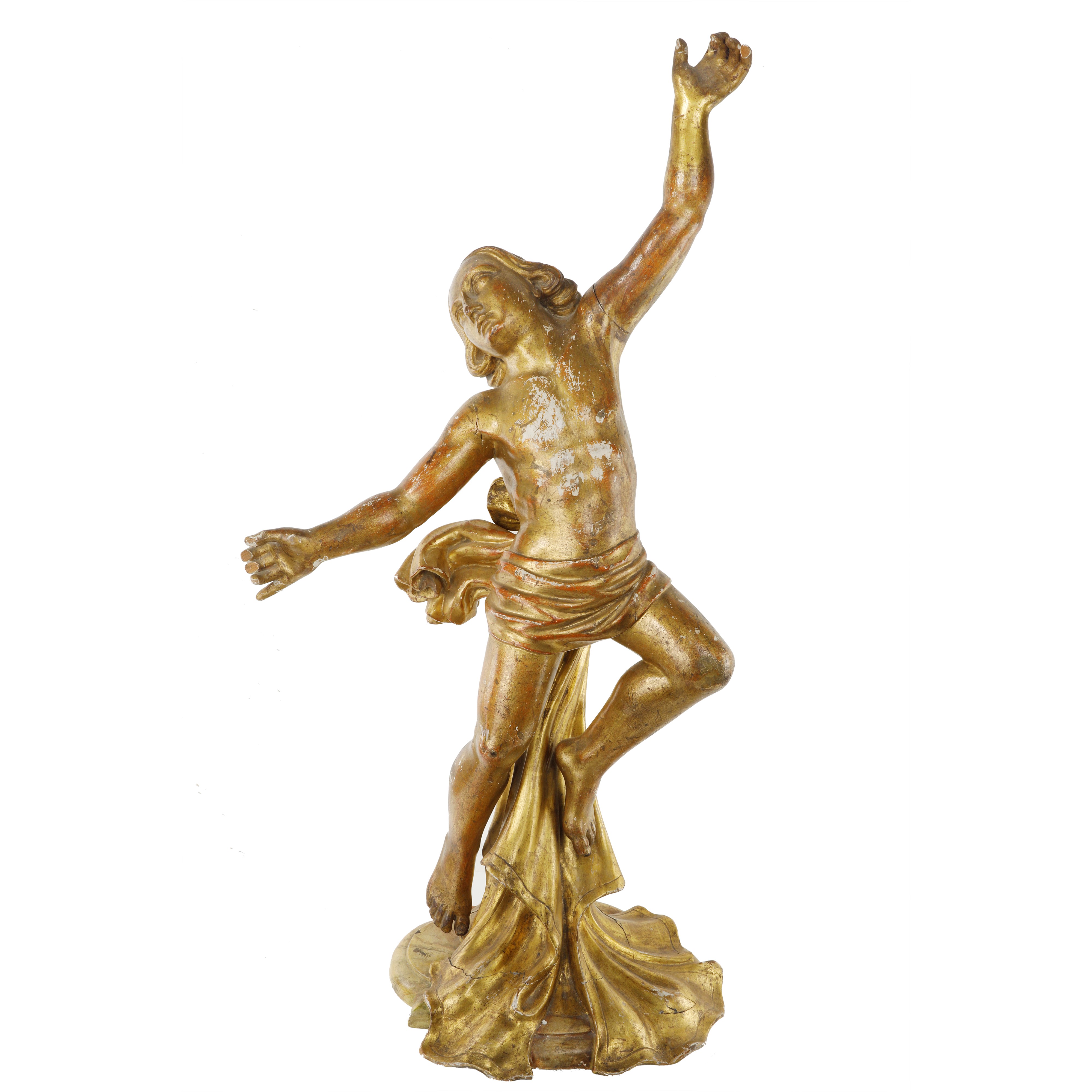 Scultura lignea dorata - Centro Italia - Fine XVII inizi XVIII secolo