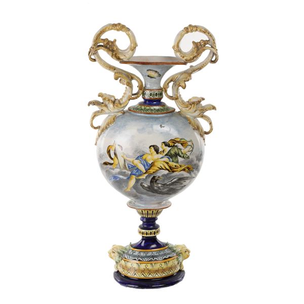 Vaso maiolica - Napoli
