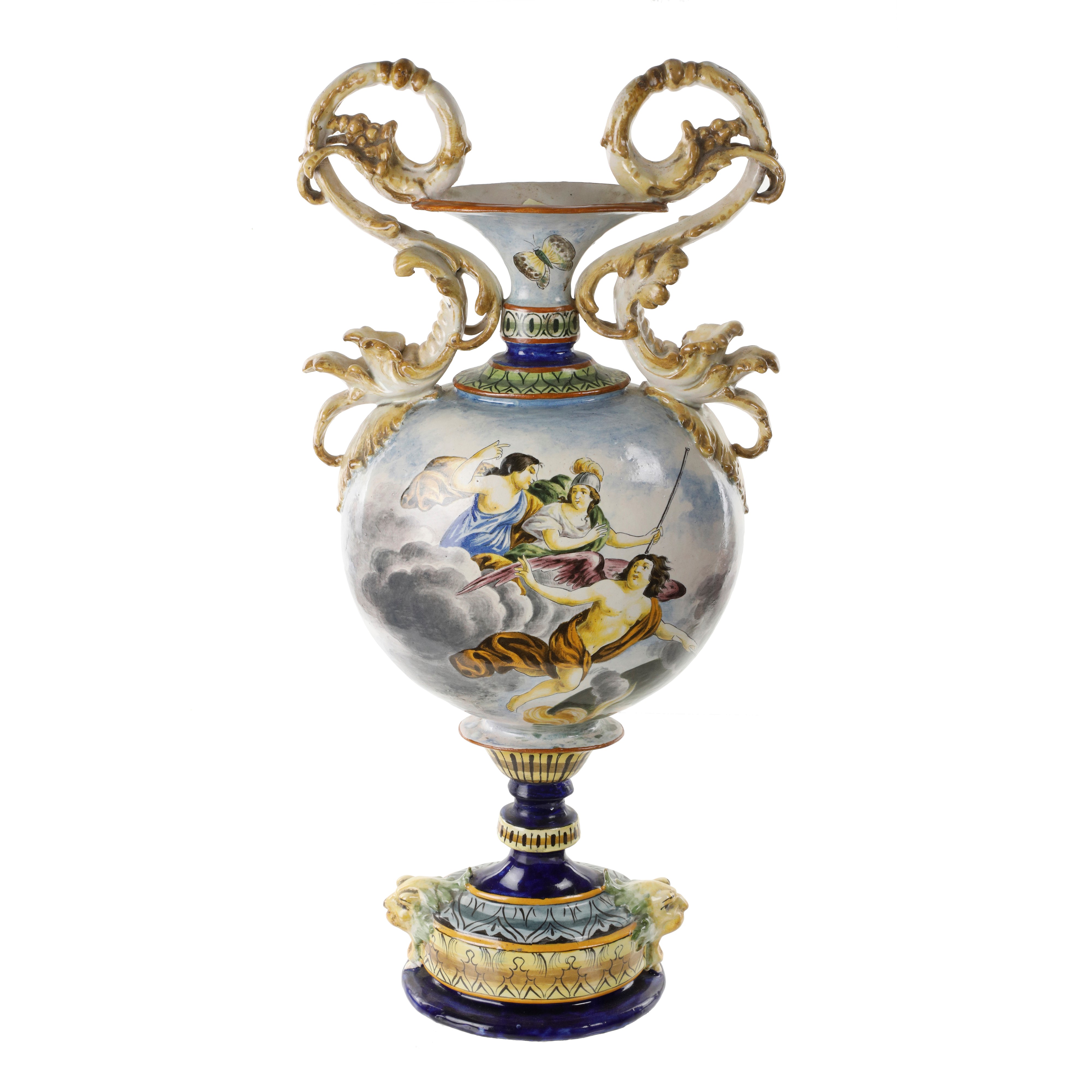 Vaso maiolica - Napoli