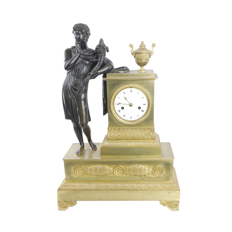 Orologio in Bronzo Dorato - Francia