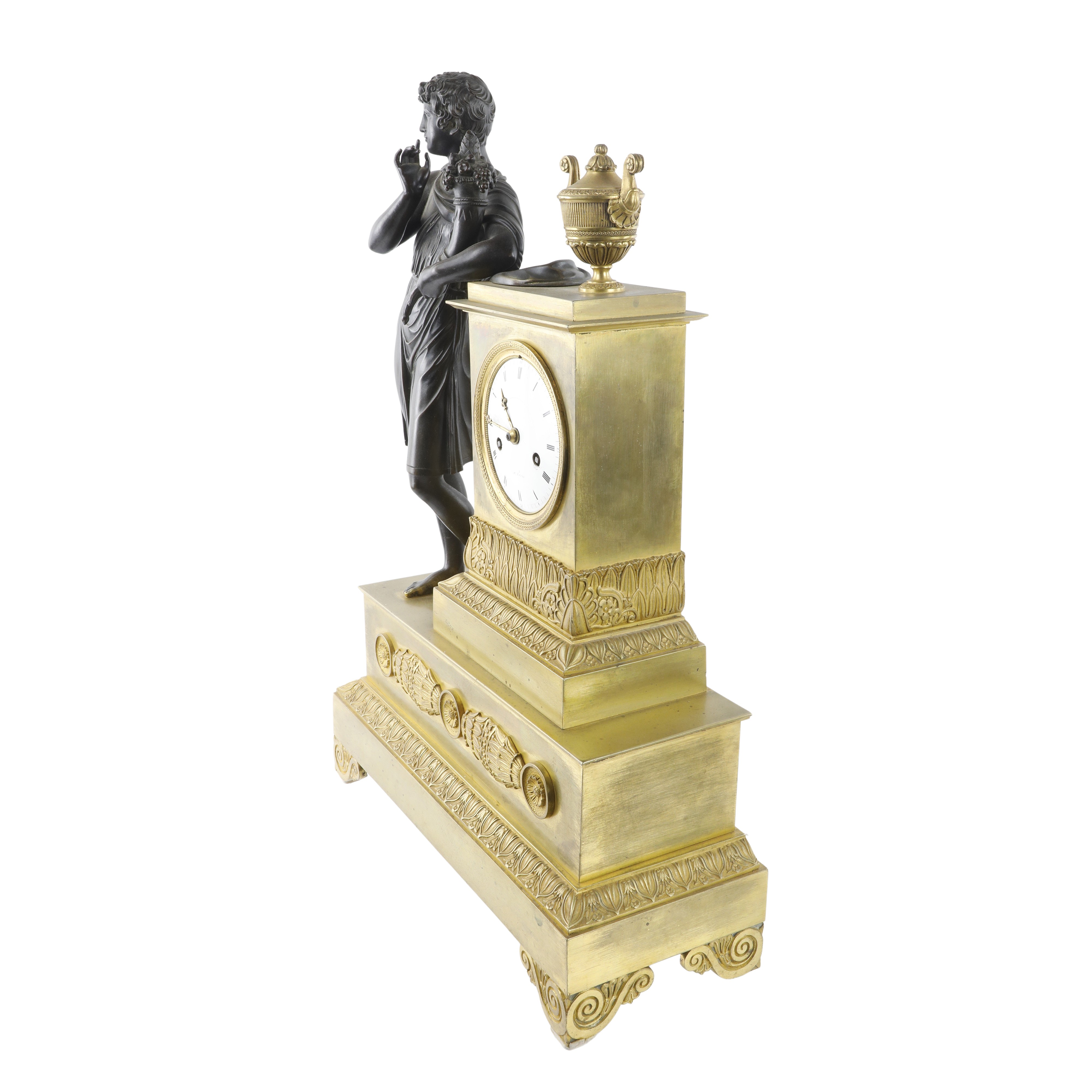 Orologio in Bronzo Dorato - Francia