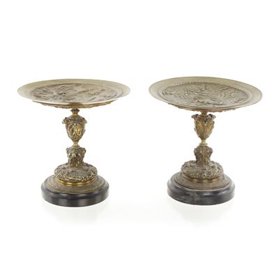Alzate in bronzo cesellato, Fine XIX secolo