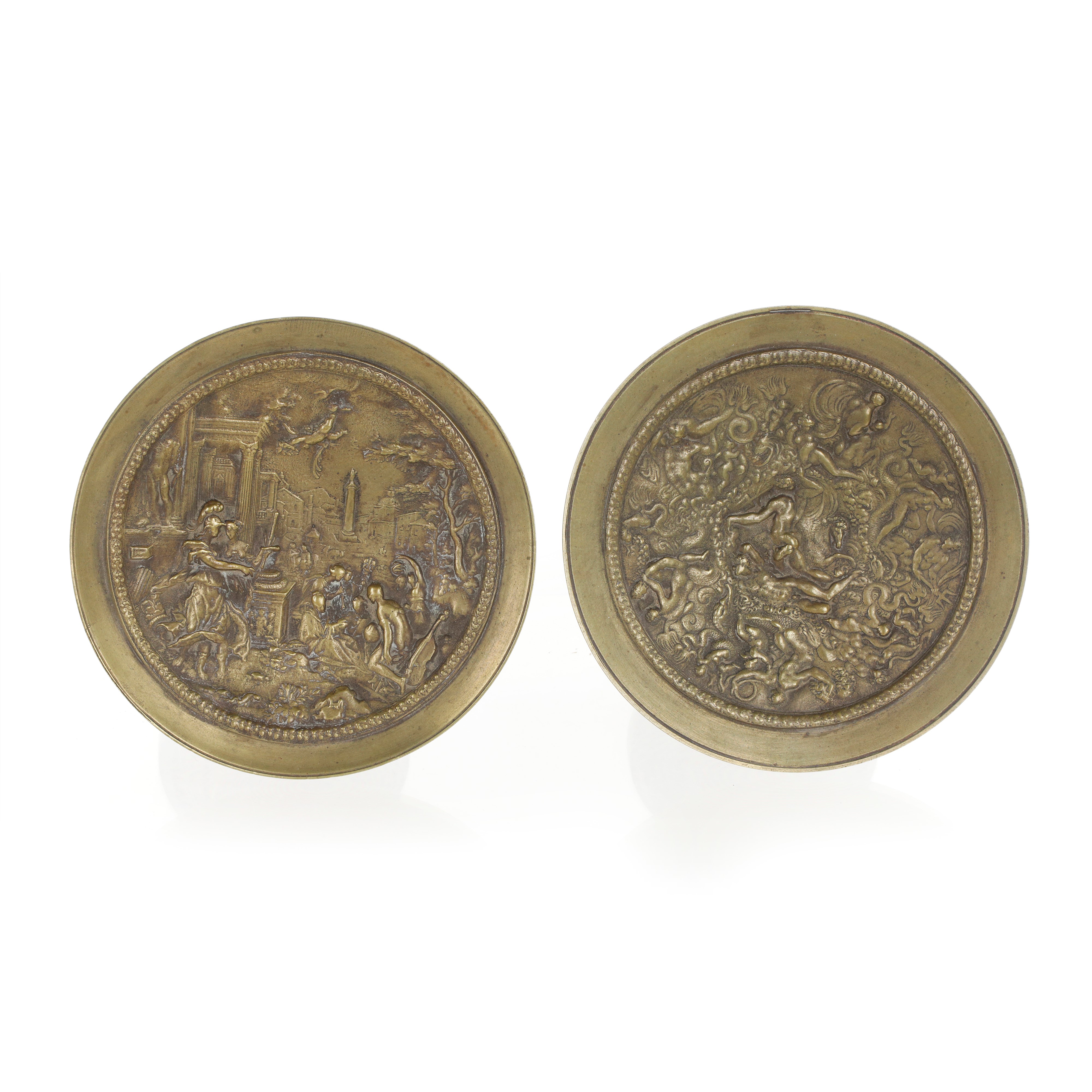 Alzate in bronzo cesellato, Fine XIX secolo