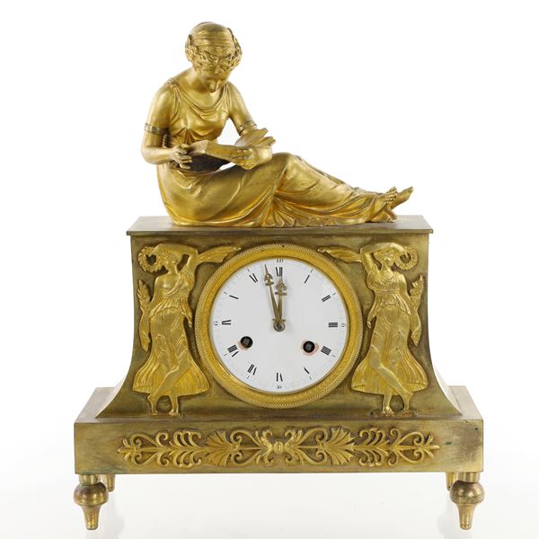 Pendola in bronzo dorato - Francia