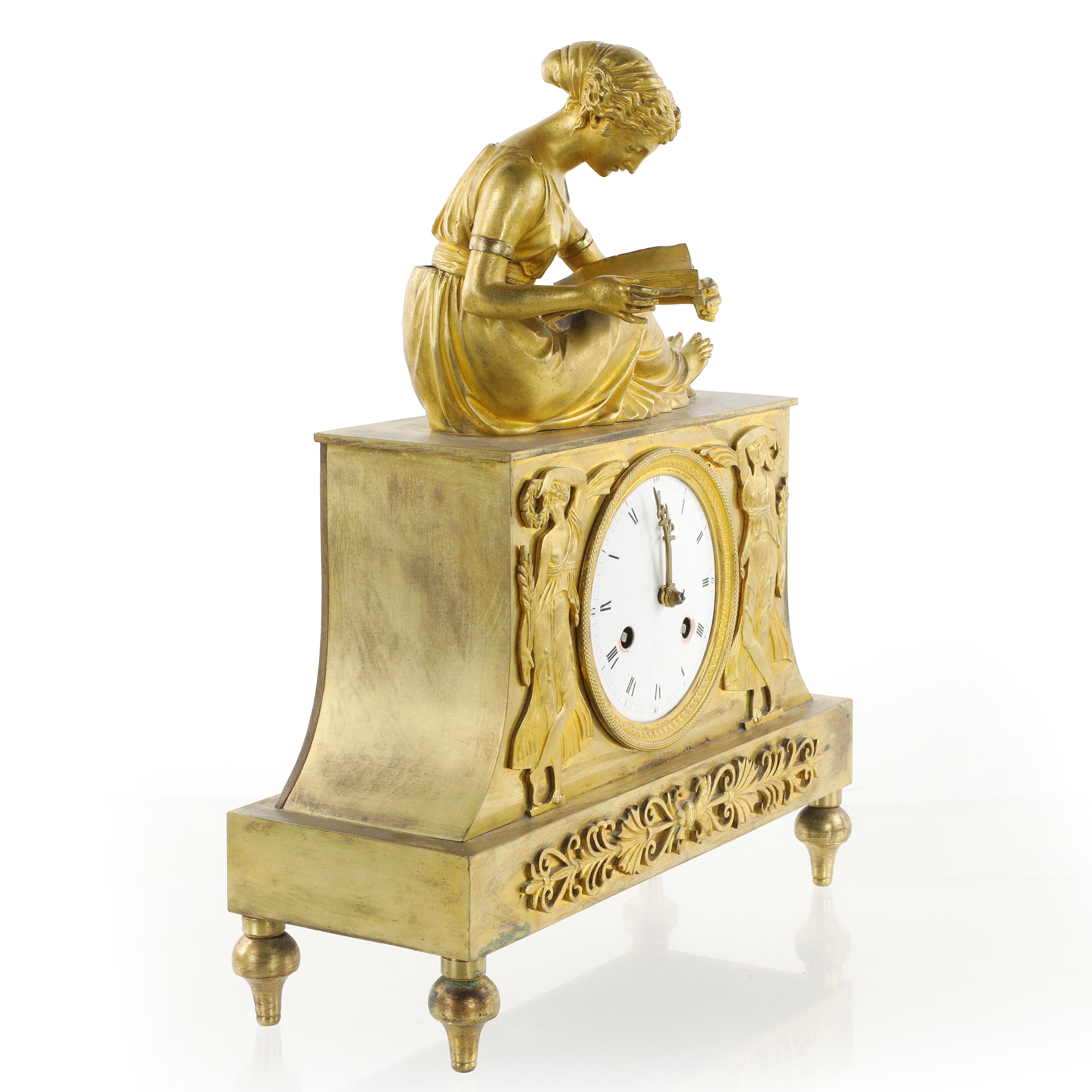 Pendola in bronzo dorato - Francia