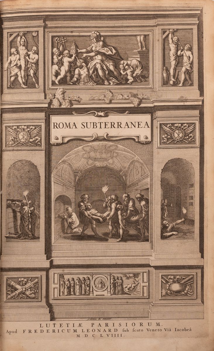 Roma Subterranea Nouissima in Qua Post Antonium Bosium Antesignarum